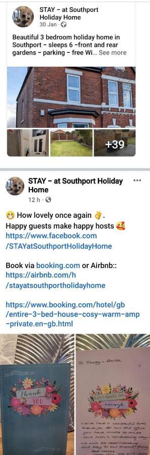 Stay - At Southport Holiday Home - Sleeps 6 Luaran gambar